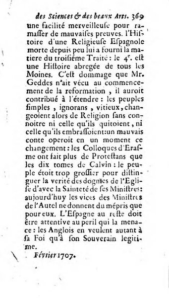 Mémoires pour l'histoire des sciences & des beaux-arts recüeillies par l'ordre de Son Altesse Serenissime Monseigneur Prince souverain de Dombes