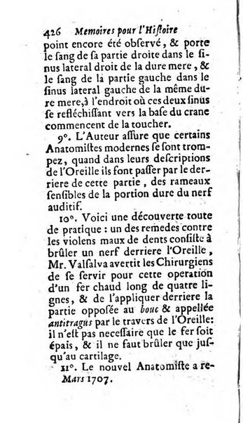 Mémoires pour l'histoire des sciences & des beaux-arts recüeillies par l'ordre de Son Altesse Serenissime Monseigneur Prince souverain de Dombes