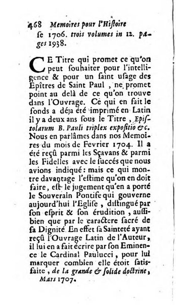 Mémoires pour l'histoire des sciences & des beaux-arts recüeillies par l'ordre de Son Altesse Serenissime Monseigneur Prince souverain de Dombes