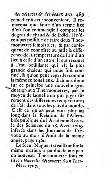 Mémoires pour l'histoire des sciences & des beaux-arts recüeillies par l'ordre de Son Altesse Serenissime Monseigneur Prince souverain de Dombes