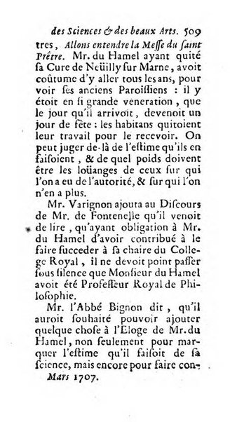 Mémoires pour l'histoire des sciences & des beaux-arts recüeillies par l'ordre de Son Altesse Serenissime Monseigneur Prince souverain de Dombes