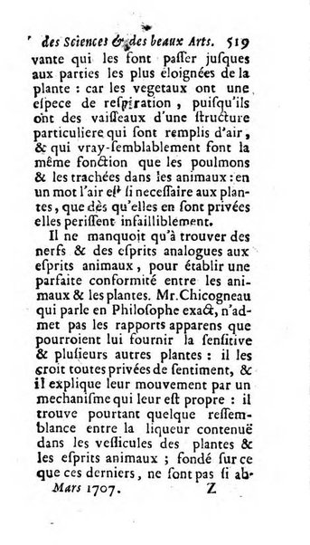 Mémoires pour l'histoire des sciences & des beaux-arts recüeillies par l'ordre de Son Altesse Serenissime Monseigneur Prince souverain de Dombes