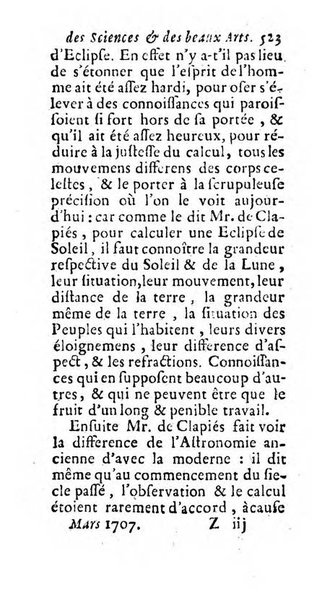 Mémoires pour l'histoire des sciences & des beaux-arts recüeillies par l'ordre de Son Altesse Serenissime Monseigneur Prince souverain de Dombes