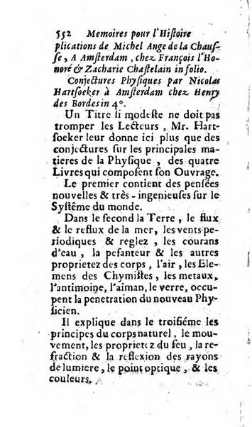 Mémoires pour l'histoire des sciences & des beaux-arts recüeillies par l'ordre de Son Altesse Serenissime Monseigneur Prince souverain de Dombes