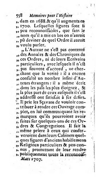 Mémoires pour l'histoire des sciences & des beaux-arts recüeillies par l'ordre de Son Altesse Serenissime Monseigneur Prince souverain de Dombes