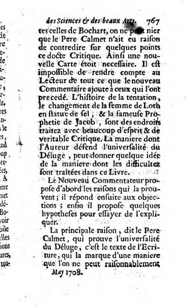 Mémoires pour l'histoire des sciences & des beaux-arts recüeillies par l'ordre de Son Altesse Serenissime Monseigneur Prince souverain de Dombes