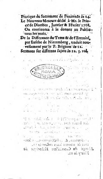 Mémoires pour l'histoire des sciences & des beaux-arts recüeillies par l'ordre de Son Altesse Serenissime Monseigneur Prince souverain de Dombes