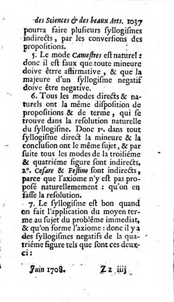 Mémoires pour l'histoire des sciences & des beaux-arts recüeillies par l'ordre de Son Altesse Serenissime Monseigneur Prince souverain de Dombes