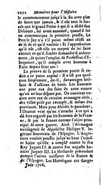 Mémoires pour l'histoire des sciences & des beaux-arts recüeillies par l'ordre de Son Altesse Serenissime Monseigneur Prince souverain de Dombes