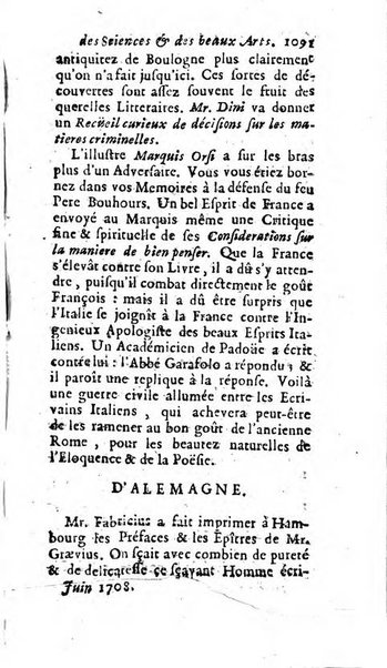 Mémoires pour l'histoire des sciences & des beaux-arts recüeillies par l'ordre de Son Altesse Serenissime Monseigneur Prince souverain de Dombes