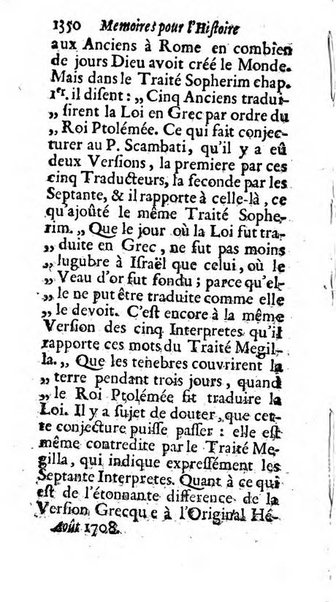 Mémoires pour l'histoire des sciences & des beaux-arts recüeillies par l'ordre de Son Altesse Serenissime Monseigneur Prince souverain de Dombes