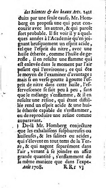 Mémoires pour l'histoire des sciences & des beaux-arts recüeillies par l'ordre de Son Altesse Serenissime Monseigneur Prince souverain de Dombes