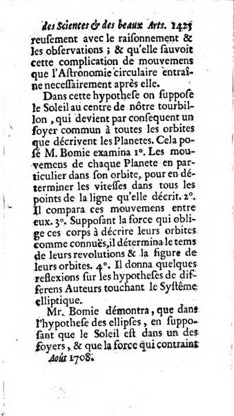 Mémoires pour l'histoire des sciences & des beaux-arts recüeillies par l'ordre de Son Altesse Serenissime Monseigneur Prince souverain de Dombes