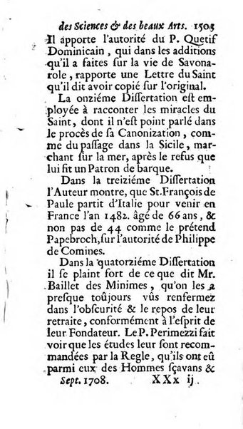 Mémoires pour l'histoire des sciences & des beaux-arts recüeillies par l'ordre de Son Altesse Serenissime Monseigneur Prince souverain de Dombes