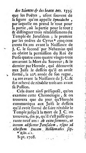 Mémoires pour l'histoire des sciences & des beaux-arts recüeillies par l'ordre de Son Altesse Serenissime Monseigneur Prince souverain de Dombes