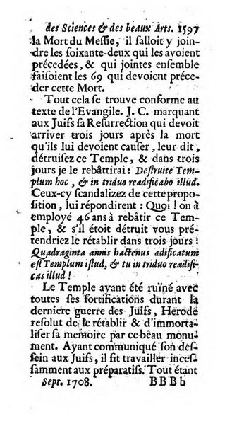 Mémoires pour l'histoire des sciences & des beaux-arts recüeillies par l'ordre de Son Altesse Serenissime Monseigneur Prince souverain de Dombes