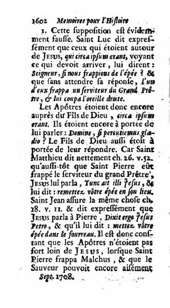 Mémoires pour l'histoire des sciences & des beaux-arts recüeillies par l'ordre de Son Altesse Serenissime Monseigneur Prince souverain de Dombes