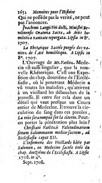 Mémoires pour l'histoire des sciences & des beaux-arts recüeillies par l'ordre de Son Altesse Serenissime Monseigneur Prince souverain de Dombes