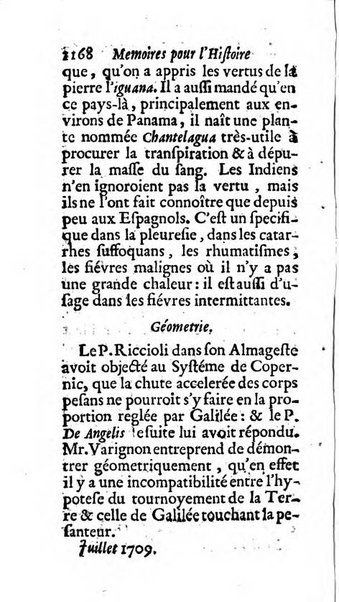 Mémoires pour l'histoire des sciences & des beaux-arts recüeillies par l'ordre de Son Altesse Serenissime Monseigneur Prince souverain de Dombes