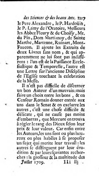 Mémoires pour l'histoire des sciences & des beaux-arts recüeillies par l'ordre de Son Altesse Serenissime Monseigneur Prince souverain de Dombes