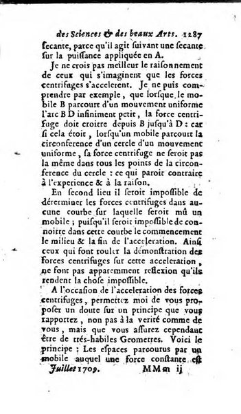 Mémoires pour l'histoire des sciences & des beaux-arts recüeillies par l'ordre de Son Altesse Serenissime Monseigneur Prince souverain de Dombes