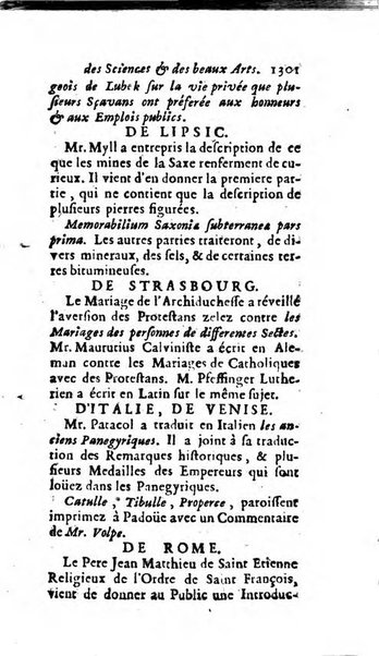 Mémoires pour l'histoire des sciences & des beaux-arts recüeillies par l'ordre de Son Altesse Serenissime Monseigneur Prince souverain de Dombes