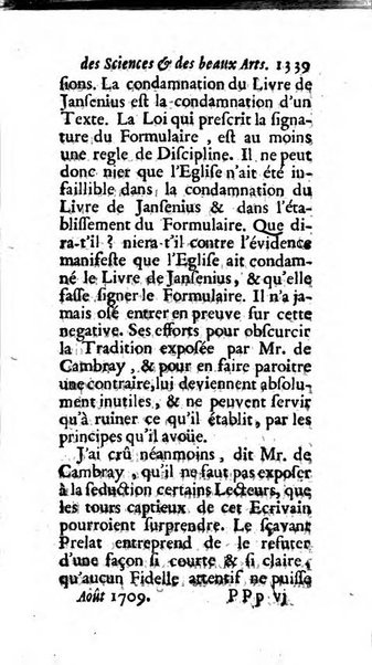 Mémoires pour l'histoire des sciences & des beaux-arts recüeillies par l'ordre de Son Altesse Serenissime Monseigneur Prince souverain de Dombes