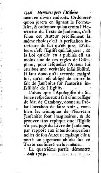 Mémoires pour l'histoire des sciences & des beaux-arts recüeillies par l'ordre de Son Altesse Serenissime Monseigneur Prince souverain de Dombes