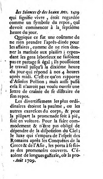 Mémoires pour l'histoire des sciences & des beaux-arts recüeillies par l'ordre de Son Altesse Serenissime Monseigneur Prince souverain de Dombes