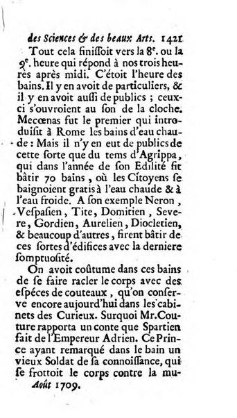 Mémoires pour l'histoire des sciences & des beaux-arts recüeillies par l'ordre de Son Altesse Serenissime Monseigneur Prince souverain de Dombes