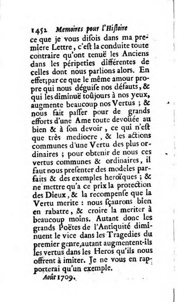 Mémoires pour l'histoire des sciences & des beaux-arts recüeillies par l'ordre de Son Altesse Serenissime Monseigneur Prince souverain de Dombes