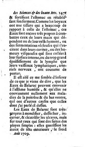 Mémoires pour l'histoire des sciences & des beaux-arts recüeillies par l'ordre de Son Altesse Serenissime Monseigneur Prince souverain de Dombes