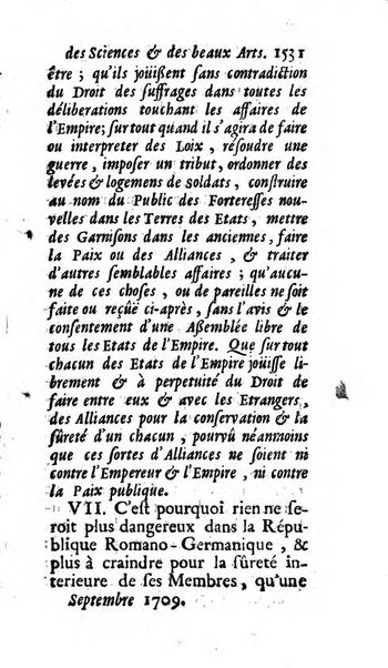 Mémoires pour l'histoire des sciences & des beaux-arts recüeillies par l'ordre de Son Altesse Serenissime Monseigneur Prince souverain de Dombes