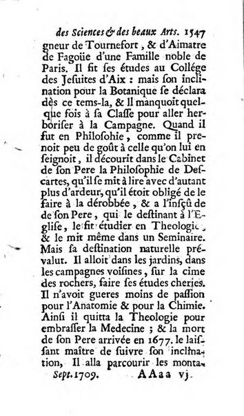 Mémoires pour l'histoire des sciences & des beaux-arts recüeillies par l'ordre de Son Altesse Serenissime Monseigneur Prince souverain de Dombes