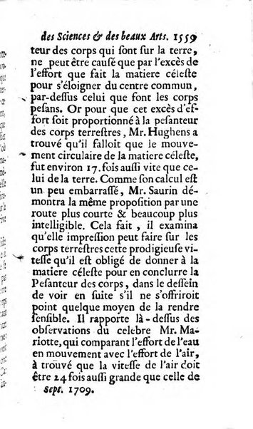 Mémoires pour l'histoire des sciences & des beaux-arts recüeillies par l'ordre de Son Altesse Serenissime Monseigneur Prince souverain de Dombes