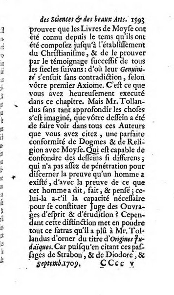 Mémoires pour l'histoire des sciences & des beaux-arts recüeillies par l'ordre de Son Altesse Serenissime Monseigneur Prince souverain de Dombes