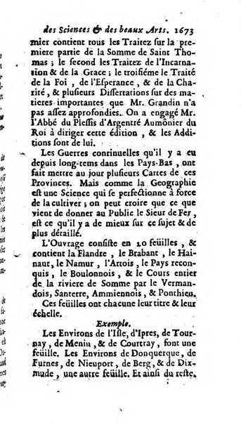 Mémoires pour l'histoire des sciences & des beaux-arts recüeillies par l'ordre de Son Altesse Serenissime Monseigneur Prince souverain de Dombes