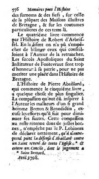 Mémoires pour l'histoire des sciences & des beaux-arts recüeillies par l'ordre de Son Altesse Serenissime Monseigneur Prince souverain de Dombes