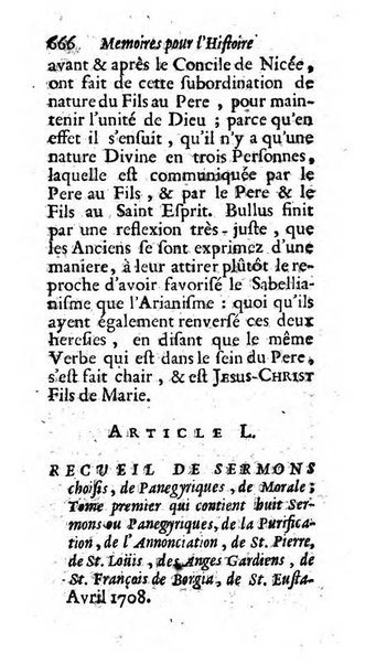 Mémoires pour l'histoire des sciences & des beaux-arts recüeillies par l'ordre de Son Altesse Serenissime Monseigneur Prince souverain de Dombes