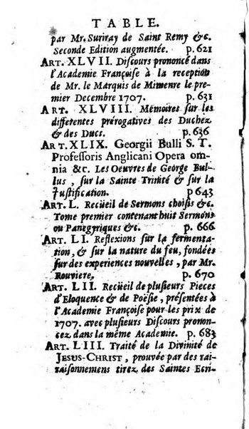 Mémoires pour l'histoire des sciences & des beaux-arts recüeillies par l'ordre de Son Altesse Serenissime Monseigneur Prince souverain de Dombes