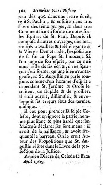 Mémoires pour l'histoire des sciences & des beaux-arts recüeillies par l'ordre de Son Altesse Serenissime Monseigneur Prince souverain de Dombes