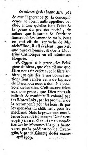 Mémoires pour l'histoire des sciences & des beaux-arts recüeillies par l'ordre de Son Altesse Serenissime Monseigneur Prince souverain de Dombes