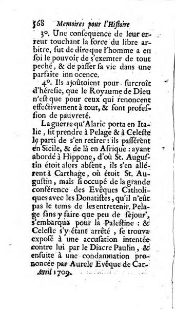 Mémoires pour l'histoire des sciences & des beaux-arts recüeillies par l'ordre de Son Altesse Serenissime Monseigneur Prince souverain de Dombes