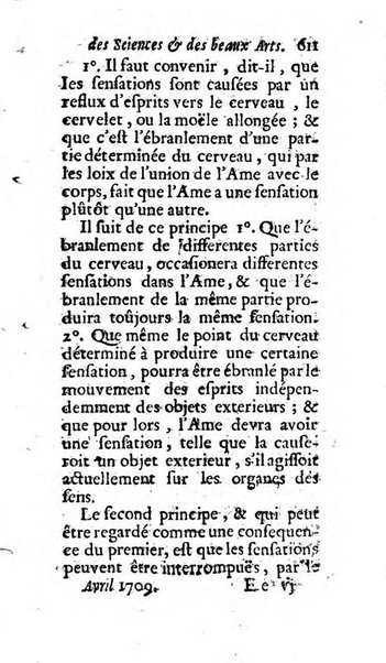 Mémoires pour l'histoire des sciences & des beaux-arts recüeillies par l'ordre de Son Altesse Serenissime Monseigneur Prince souverain de Dombes