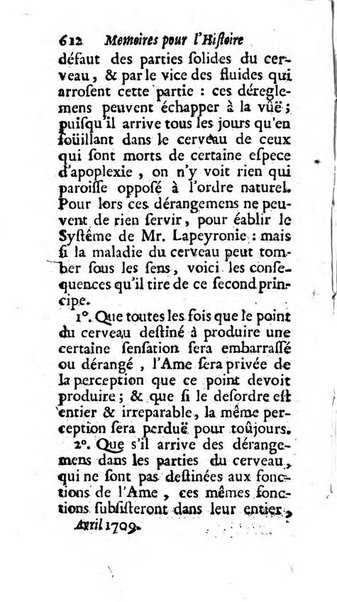 Mémoires pour l'histoire des sciences & des beaux-arts recüeillies par l'ordre de Son Altesse Serenissime Monseigneur Prince souverain de Dombes