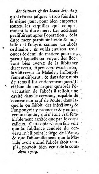 Mémoires pour l'histoire des sciences & des beaux-arts recüeillies par l'ordre de Son Altesse Serenissime Monseigneur Prince souverain de Dombes