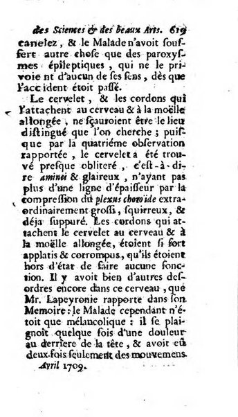 Mémoires pour l'histoire des sciences & des beaux-arts recüeillies par l'ordre de Son Altesse Serenissime Monseigneur Prince souverain de Dombes