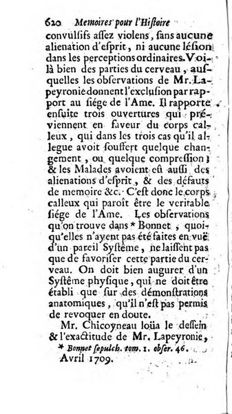 Mémoires pour l'histoire des sciences & des beaux-arts recüeillies par l'ordre de Son Altesse Serenissime Monseigneur Prince souverain de Dombes