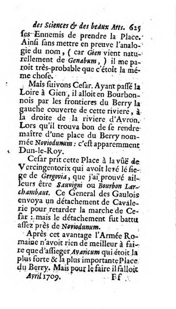 Mémoires pour l'histoire des sciences & des beaux-arts recüeillies par l'ordre de Son Altesse Serenissime Monseigneur Prince souverain de Dombes