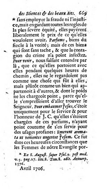 Mémoires pour l'histoire des sciences & des beaux-arts recüeillies par l'ordre de Son Altesse Serenissime Monseigneur Prince souverain de Dombes